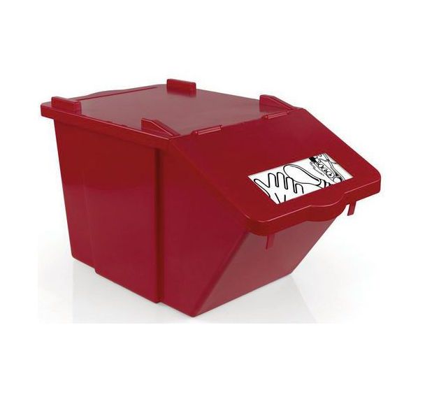 Poubelle HACCP emboîtable - 45 L