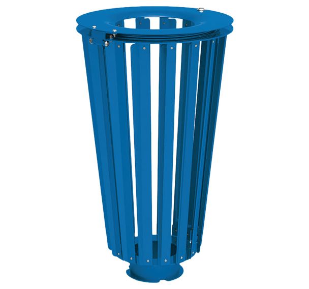 Poubelle Lofoten 80 L acier galva - Procity