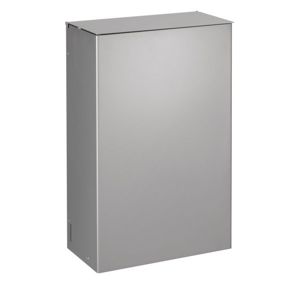 Poubelle Murale - 10L - Stella 9006 Aluminium