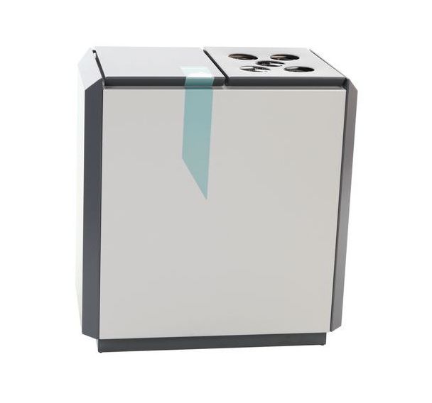 Poubelle Recyclostar 2 avec compartiment gobelets