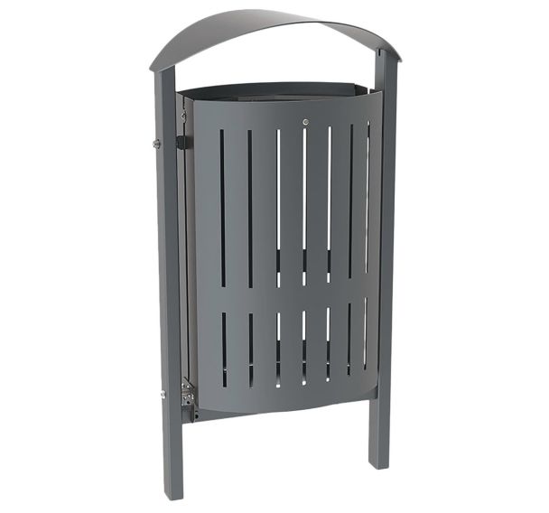 Poubelle Silaos 50 L acier - Procity