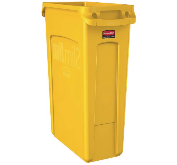 Poubelle Slim Jim Tri avec conduits d'aération 60 et 87 L - Rubbermaid