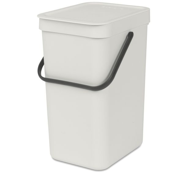 Poubelle Sort&Go 12L, Brabantia, Blanc