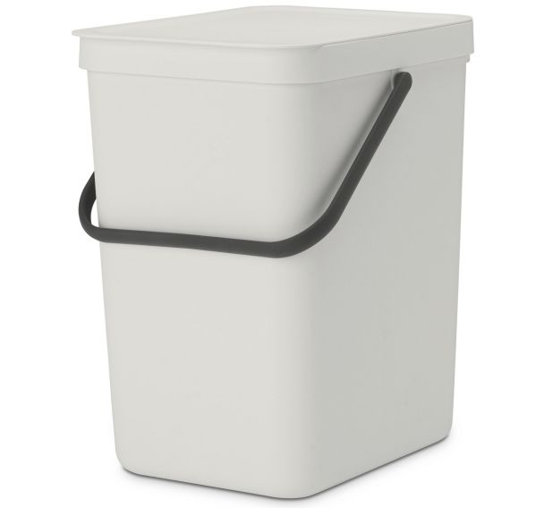 Poubelle Sort&Go 25L, Brabantia, Blanc