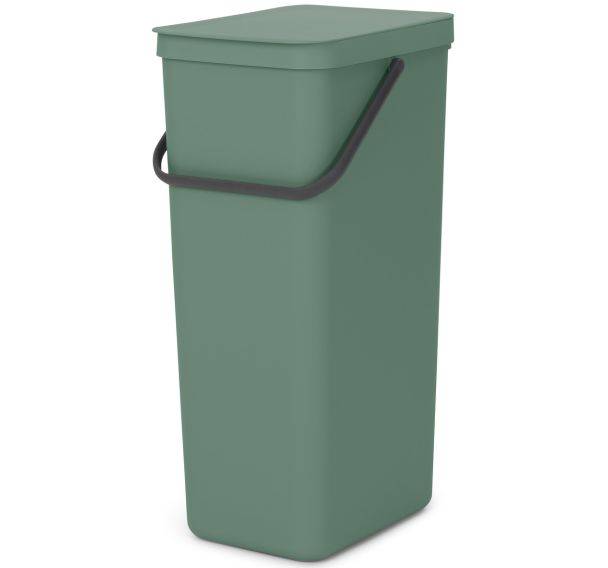 Poubelle Sort&Go 40L, Brabantia, Vert