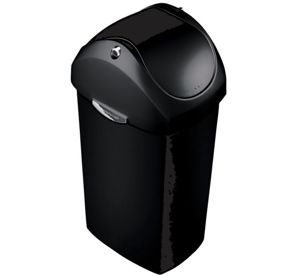 Poubelle Swingid Can 40 et 60  Noir