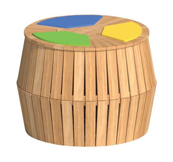 Poubelle Tri Hélios Mobextan