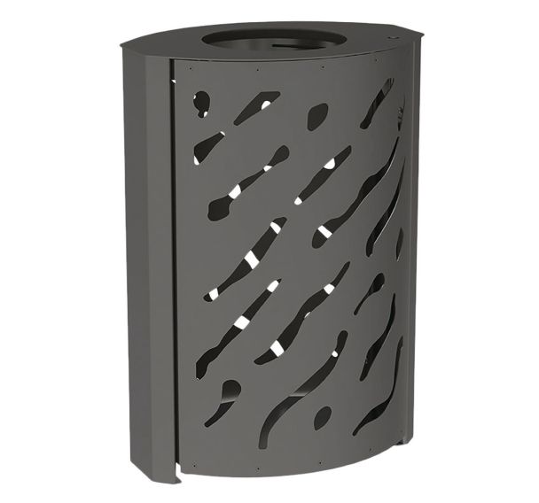 Poubelle Venise 120 L galva - Procity