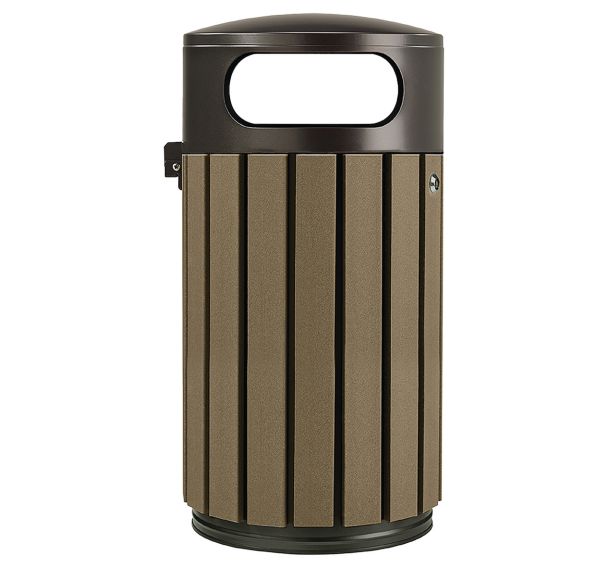 Poubelle Zeno Etik 40 L marron - Rossignol Pro