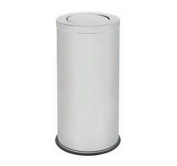 Poubelle à couvercle Basculino - Brillant - 52 L