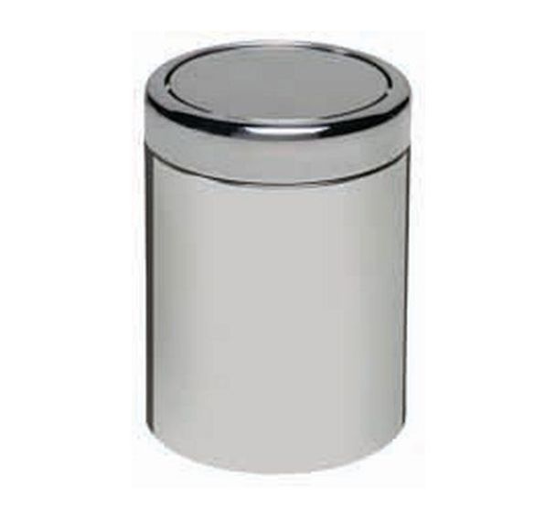 Poubelle à couvercle Flip - Brillant - 7 L