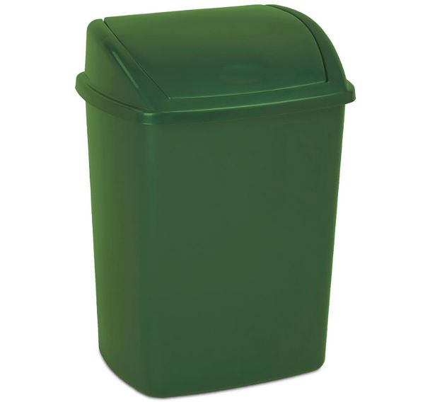 Poubelle à couvercle basculant 26 L