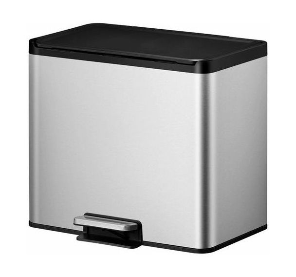 Poubelle à pédale Essential Recycler Step Bin 20+9 L, EKO
