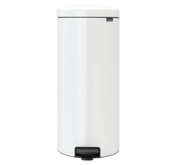 Poubelle à pédale NewIcon 30L blanche Brabantia