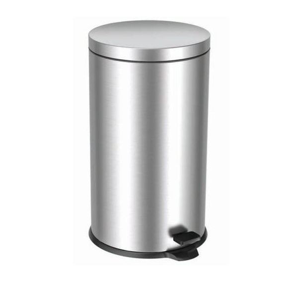 Poubelle à pédale Quaranta AISI 430 - Brillant - 40 L