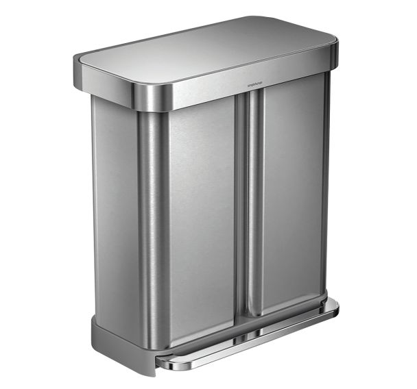 Poubelle à pédale Recycler 24 et 34L avec Liner Pocket