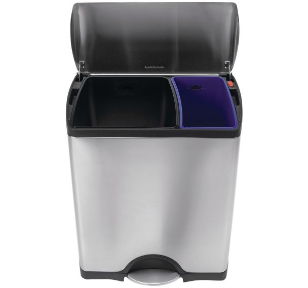 Poubelle à pédale Simplehuman Rectangular - 38 - 46 et 50 L, Capacité : 46 L