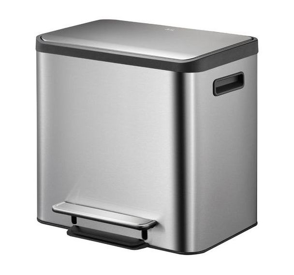 Poubelle à pédale Tri-sélectif EcoCasa 2x12L