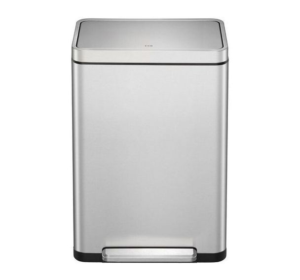 Poubelle à pédale X-Cube tri sélectif 20+20L, EKO