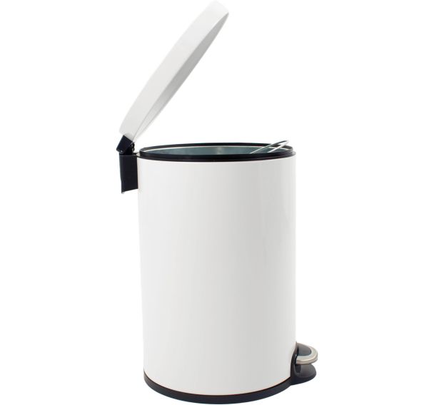 Poubelle à pédale avec seau intérieur en métal Serene - EKO