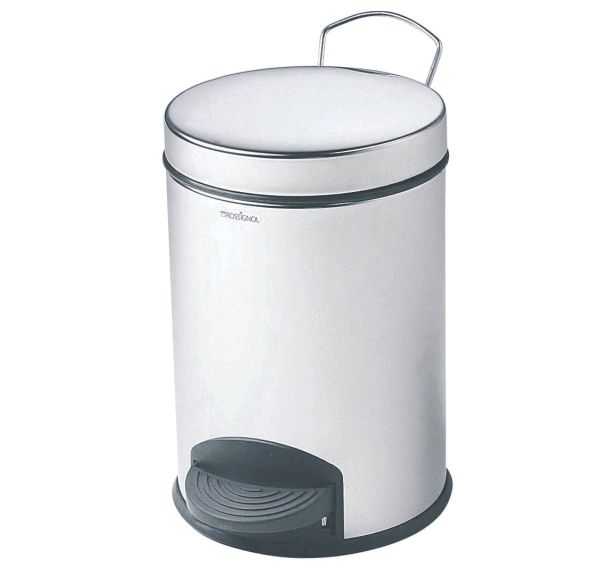Poubelle à pédale métal Sanelia 5 L Rossignol Pro