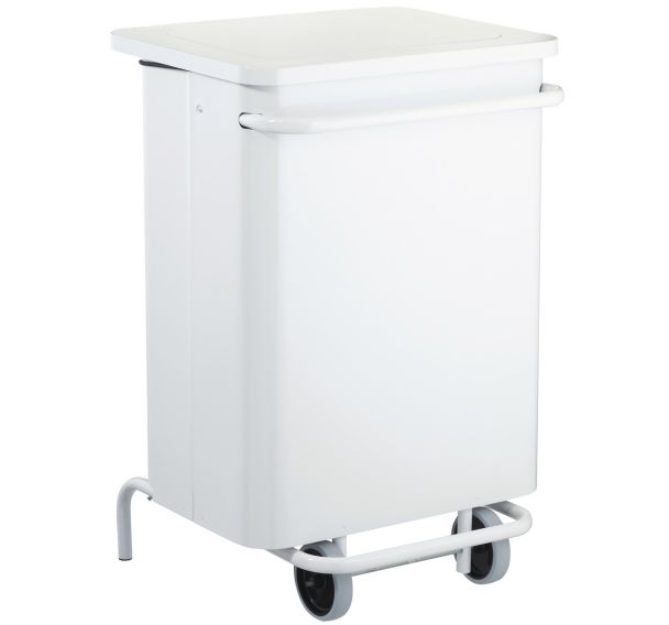 Poubelle agroalimentaire mobile à pédale - 70L - Rossignol