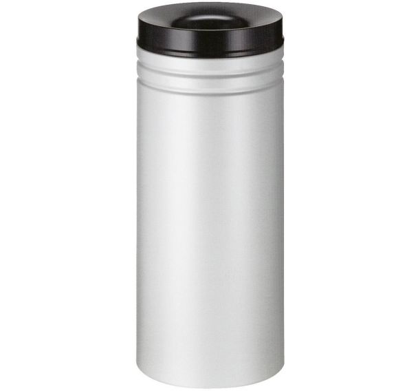 Poubelle anti-feu 50L à 80L gris/noir - V-Part