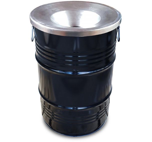 Poubelle avec couvercle ignifuge - 60L