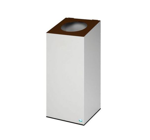 Poubelle de Tri sélectif WSG 38 gris clair - VAR