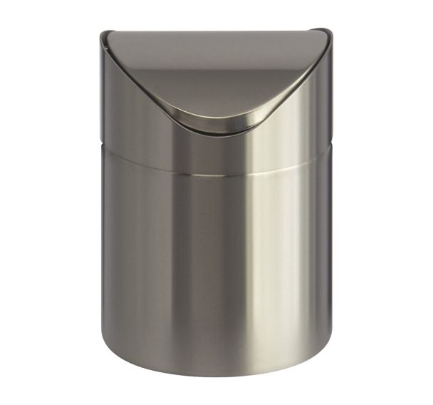 Poubelle de table - 2 L Aluminium