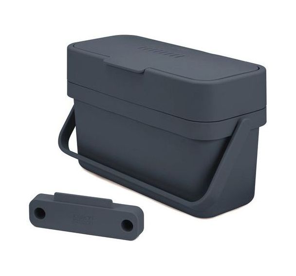 Poubelle de table déchets organiques Compo - 4L - Anthracite
