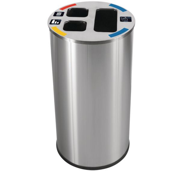 Poubelle de tri 3 flux - 40 et 60 L