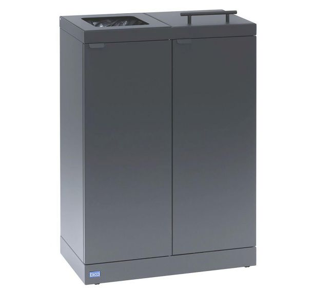 Poubelle de tri sélectif Bica 886 2x45L