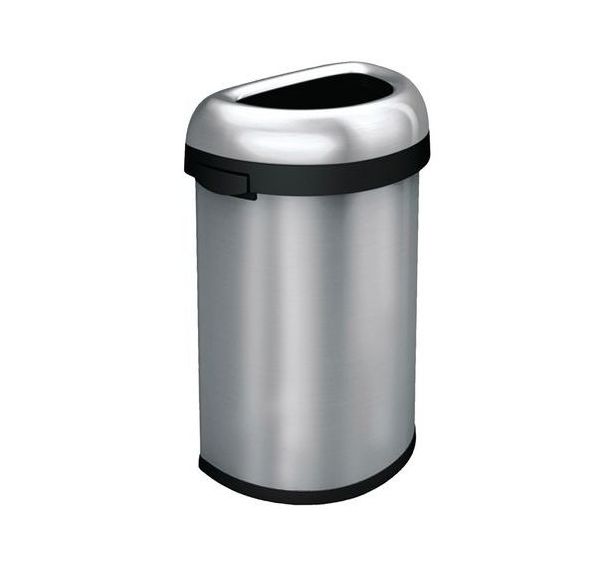 Poubelle demi-lune Open 60L
