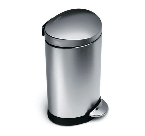 Poubelle demi-ronde 10L - Vepabins