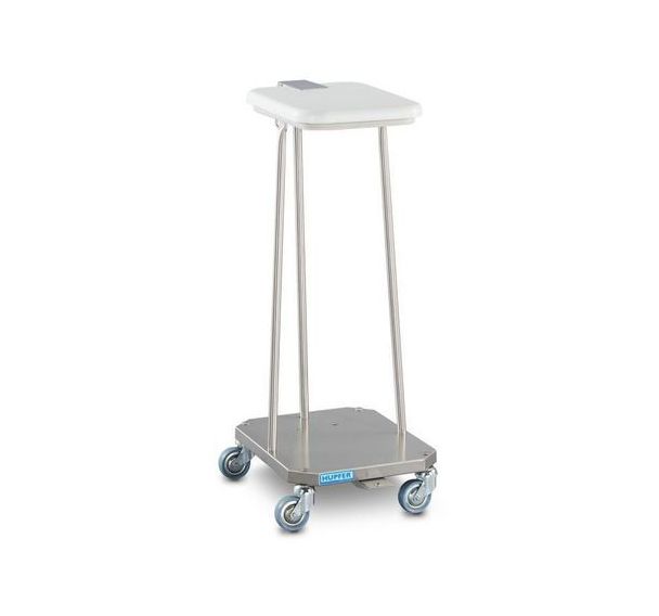 Poubelle mobile inox GAS - Hupfer