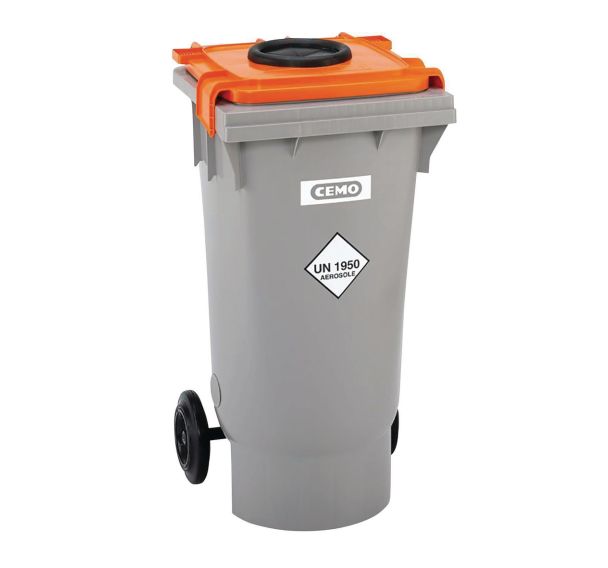 Poubelle pour aérosols - 120 L - Cemo