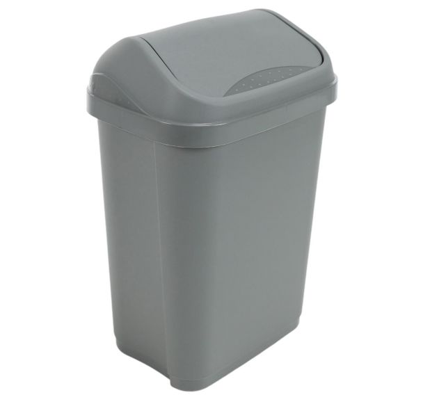 Poubelle sanitaire à couvercle basculant 10L - Manutan Expert