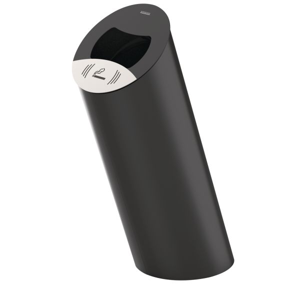 Poubelle sur pied Piz 85 litres - Rossignol - gris manganèse