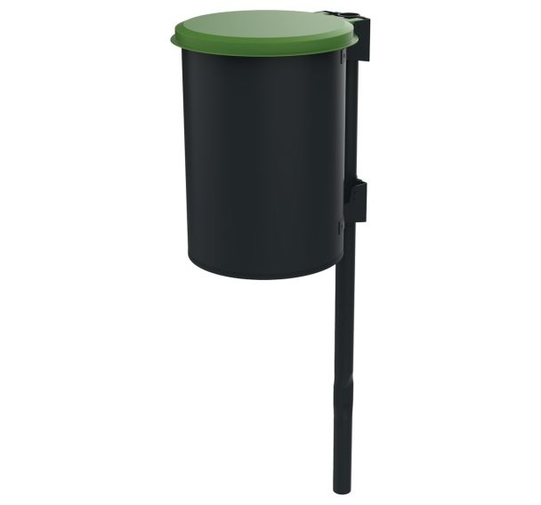 Poubelle tri CERKY 60 L structure métal - BUTON DESIGN