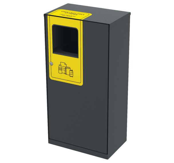 Poubelle tri TRIVY métal papier - BUTON DESIGN