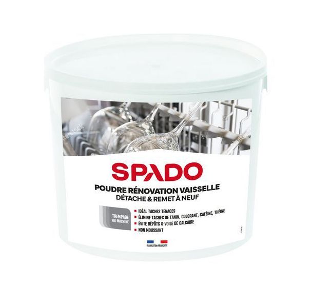 Poudre rénovation vaisselle