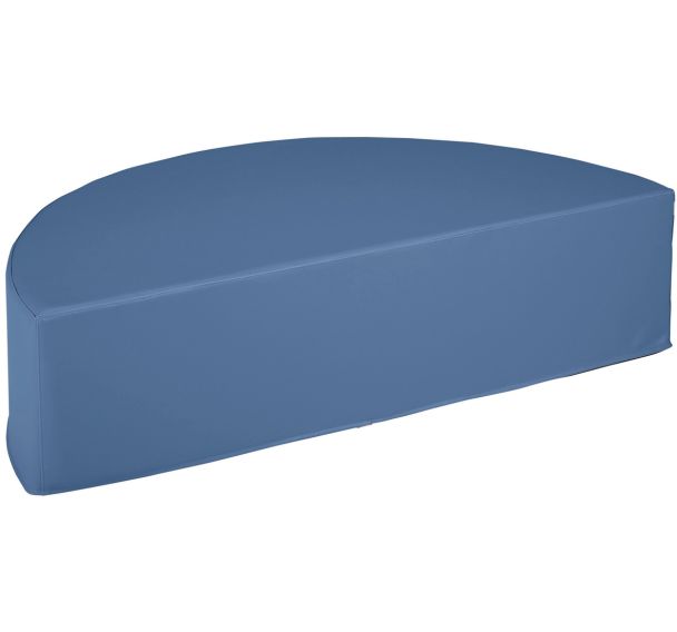 Pouf 1/2 rond accueil Diabolo - Manutan Expert