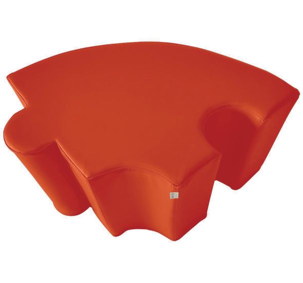 Pouf Diabolo puzzle d'angle à droite