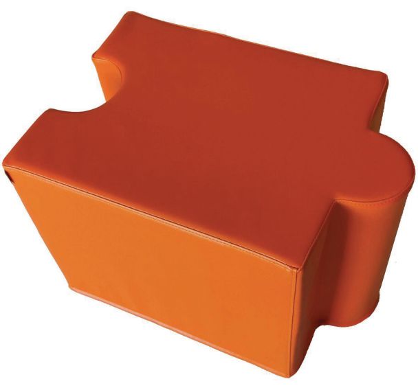 Pouf Diabolo puzzle droit - Manutan Expert