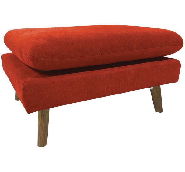 Pouf Riga tissu polyester non classé feu