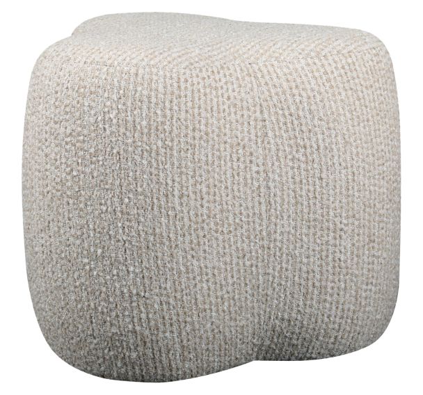 Pouf Trèfle Ecru