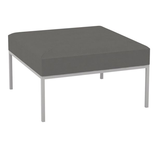 Pouf accueil Atrium tissu enduit PVC Quadrifoglio