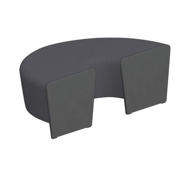 Pouf accueil Ola demi-rond Nowy Styl