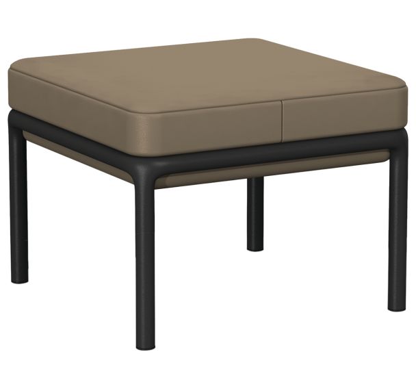 Pouf bas Lotua enduit PVC _ Sokoa